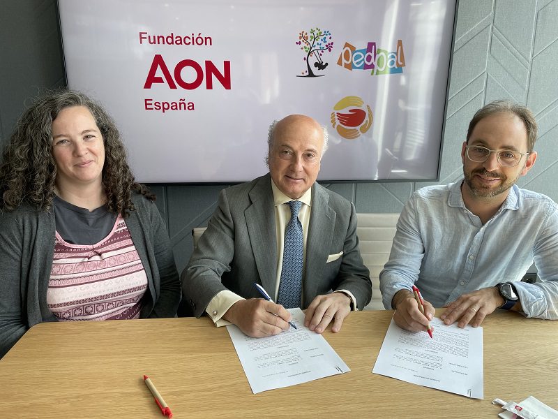 Colaboración entre la Fundación Aon España y la Fundación de cuidados paliativos